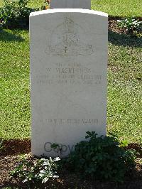 Salonika (Lembet Road) Military Cemetery - MacKinnon, W